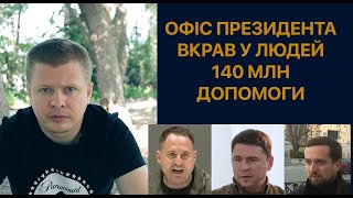 Єрмак та Офіс президента вкрали 140 млн з бюджету