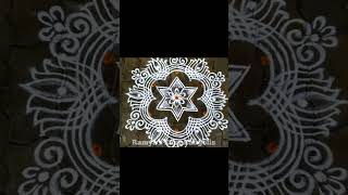 Tuesday kolam #ramyaseasyrangolis #shortsvideo