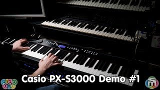 Casio Privia PX-S3000 - Demo #1 by Andrea Girbaudo