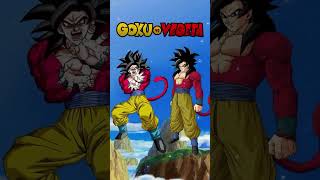 Goku vs Vegeta (All forms) #shorts