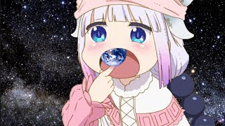 It's So Cute When Kanna-chan's eating ( Miss kobayashi's dragon maid )