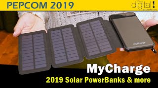 MyCharge HubMax PowerBank & Solar Powered Fold Wallet @Pepcom 2019