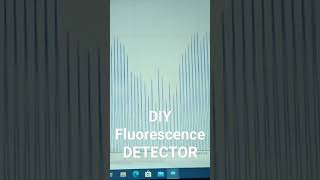 DIY FLUROSENCE DETECTOR #tech #electronics #microbialworld