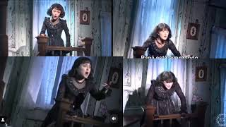 Beetlejuice musical Sophia Presley Dana vs Elizabeth dead mom clip ending comparison