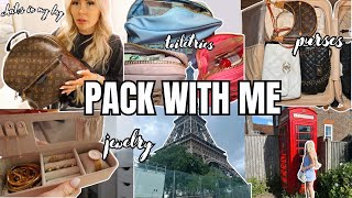 pack with me for vacation...what I'm bringing to Europe! (Paris, Madrid, & London) *SUMMER 2024* ♡