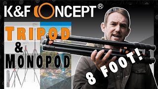 Check out this all in one Tripod AND Monopod! CRAZY HIGH budget Tripod from K&F Concept