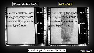 Imaging & Enhancing Fingerprints for AFIS: Unlocking the Potential of 8K Tablet with 1:1 Function