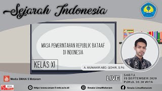 Masa Pemerintahan Republik Bataaf | Sejarah Indonesia SMA Kelas XI Sem. Ganjil TP. 2020/2021