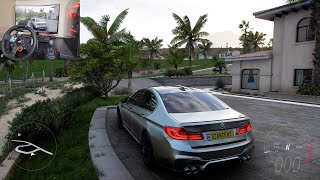 Driving BMW M5 with logitechg29 | Forza horizon 5