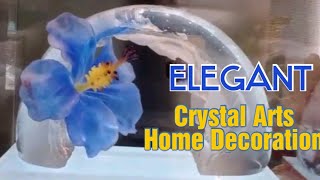 #elegant#crystal#art#glass#deco.ELEGANT CRYSTAL ART GLASS DECORATIONS.