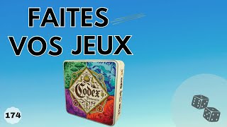 Présentation du jeu de société Codex Naturalis