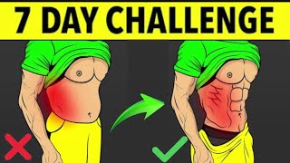 7 Days six Pack Challenge | Six Pack Workout | Correct Six Pack Workout