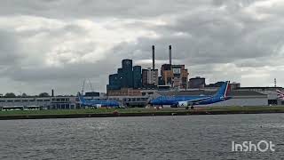 LONDON CITY AIRPORT -  Take off and Landing - Plane Spotting @LondonCityAir