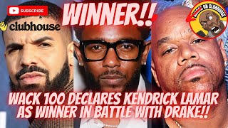 Wack 100 Declares Kendrick Lamar The Winner In Drake Vs Kendrick Rap Battle‼️West Coast Back⁉️💨🔥