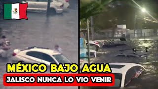 México: El Caos Impactó en Guadalajara, Atrapó a más de 30 Autos