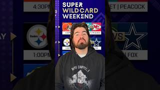 Super Wildcard Weekend predictions #football #nflfootball #superwildcardweekend #nflplayoffs