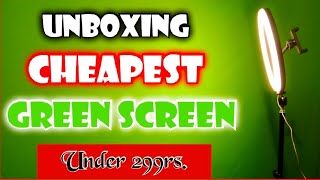 Green screen unboxing|best under 299rs.|Hindi android tech 🔥.