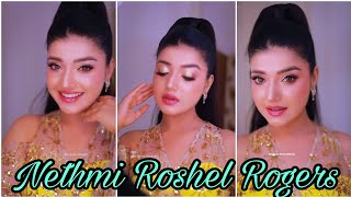 නෙත්මි රොෂෙල්ගෙ හැඩ බලන්න කො🥰💛😍 Nethmi Roshel Rogers #nethmi_roshel #shorts #deweniinima