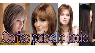 CORTES PARA CABELLO LACIO. PARA MUJERES DE DIFERENTE EDAD 🌸