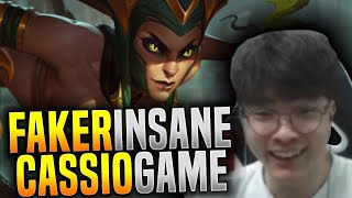 Faker Insane Cassipeia Game! - SKT T1 Faker Picks Cassiopeia Mid! | SKT T1 Replays Gamer of Best -