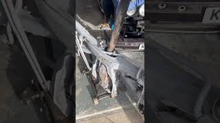 bmw e34 m5 subframe removed