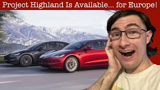 Tesla Just Revealed Project Highland!