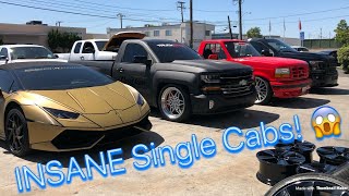 INSANE SINGLE CABS at Beto's Shop! (Te La Rayo, Shelby F150 Super Snake Sport, Whipple Silverado)