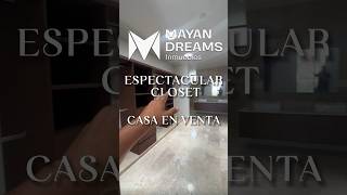 Espectácular closet de esta casa que tenemos a la venta #casaenventa #inmuebles #casanueva #merida