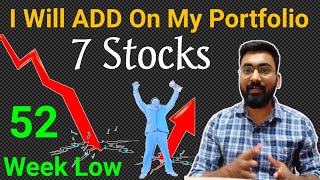 Best 50% Discount Stocks I Will Add On My Portfolio. Best 52 Week Low Stock, Best Stock To Buy Now.