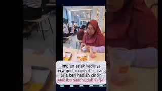 Momen Ibu Pas Buka Puasa Dikasih Hadia Oleh Anaknya #shortvideo #trending #fypシ #puasa #ramadan