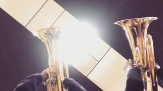 Dark Knight Dummo - Alcorn State University Marching Band 2018 Bandroom - ( Euphonium View )