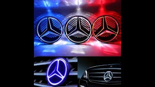 How To Install Mercedes Light Up Emblem Lights?