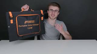 unbox120 watts Solar panel