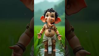 Chak Dhoom Dhoom,Chak dhoom ☔☁️|Ganpati Bappa morya|Ganpati Bappa Dancing| #ganesh#ganpati #rain