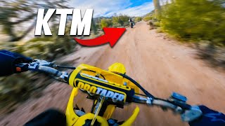 Motorcycle Exploring: Bulldog Canyon (Suzuki RM250 & KTM250SX-F)