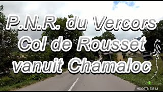 P.N.R. du Vercors Col de Rousset vanuit Chamaloc Honda CRF 1000 ATAS