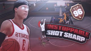 ATC TONY GOES 7/7 WITH THE BEST JUMPSHOT IN NBA 2K19! SHOT CREATING SHARP IS THE BEST BUILD ON 2K19