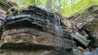 Waterfall at Bethel Spring Nature Preserve Near Huntsville Alabama