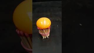 bunch of matches vs egg yolk #shorts #satisfying #egg #yolk #match