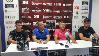 Presentación de 'Serpeta' y 'Tanque' como nuevos jugadores del Yeclano Deportivo para la 23/24.