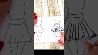 DO'S DON'T SKIRT DRAWING - RIGHT - WRONG DRAWING - ETEK ÇİZİMİ / DOĞRU YANLIŞ ÇİZİMLER