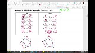 Congruent Triangles