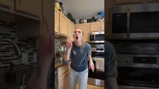 Just a glimpse of what he’s marrying into 😅🤣 #dancinginthekitchen #funnyvideo #laugh