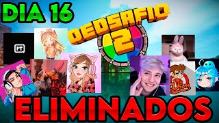 TODAS LAS MUERTES DEL DEDSAFIO DIA 16 | DEDSAFIO MINECRAFT 🤡