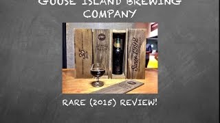 Episode #326: Goose Island Bourbon County Rare (2015) Review!