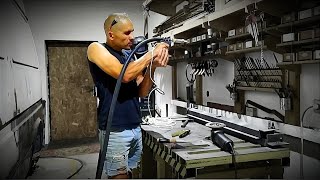 Пистолет с электроклапаном для пескоструя.Получится?/Sandblast gun with solenoid valve.Will it work?