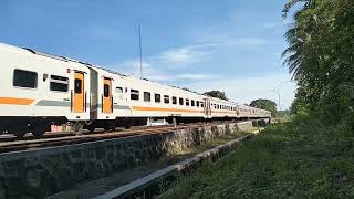 CC203 02 03 SDT Livery Dua Garis Biru KA 162 Joglosemarkerto Melintas Sentolo