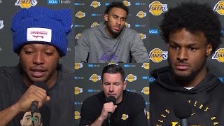 Lakers vs Warriors | Lakeshow Postgame Interviews x Highlights: Armel, Bronny, Olivari, JJ Redick