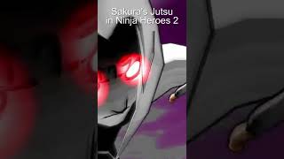 Sakura's Jutsu in Naruto Ultimate Ninja Heroes 2 #naruto