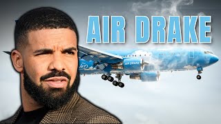 Drake's Multimillion-dollar Private Jet - Air Drake